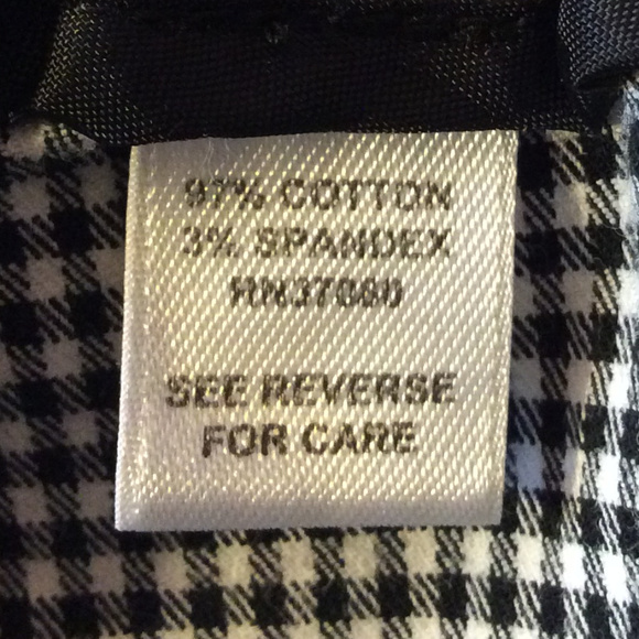 Larry Levine Woman Gingham Check Shorts - Picture 7 of 8